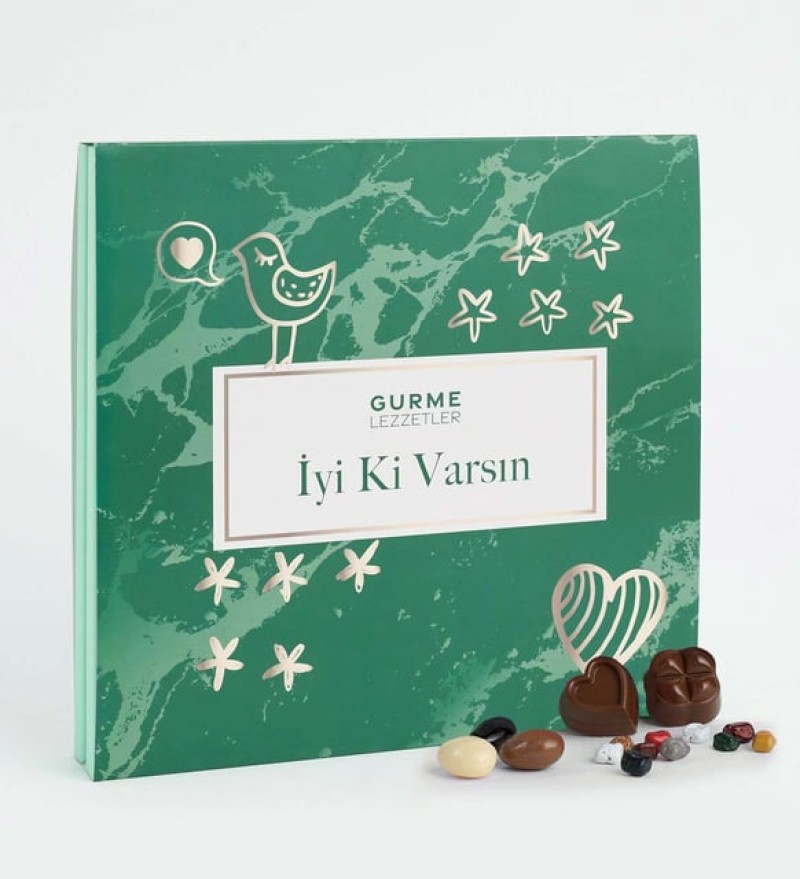 İyi Ki Varsın Draje ve Çakıl Taşlı Gurme Lezzetler